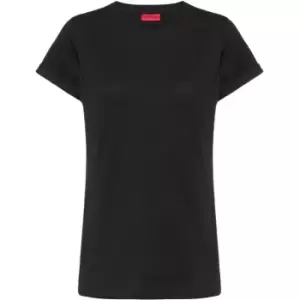 Image of Hugo Plain T Shirt - Black