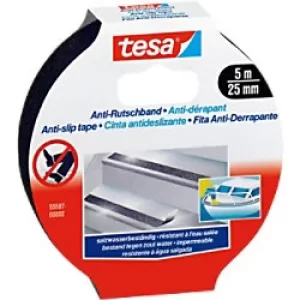 Image of tesa Extra Resistant Anti-slip Tape 25mm x 5m Black
