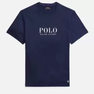 Image of Polo Ralph Lauren Mens Boxed Logo T-Shirt - Cruise Navy - M