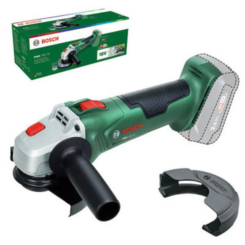 Image of Bosch PWS 18V-70 P4A 18v Cordless Angle Grinder 125mm No Batteries No Charger No Case PWS 18V-70
