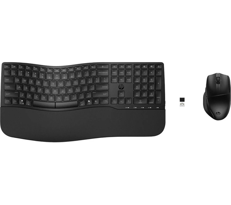 Image of HP 680 Comfort Dual-Mode Wireless Keyboard & Mouse Set - Black 197498230641