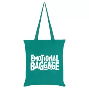 Image of Grindstore Emotional Baggage Tote Bag (One Size) (Emerald Green)