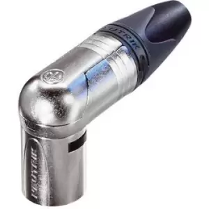Image of Neutrik NC5MRX XLR connector Plug, right angle Number of pins: 5 Silver