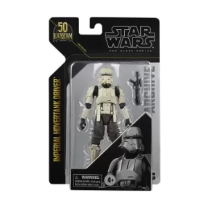 Image of Hasbro Star Wars Black Series Archive Imperial Hovertank Driver Action Figure