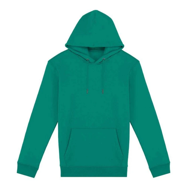 Image of Native Spirit Mens Heavyweight Hoodie in Green Size: XS Green Male XS