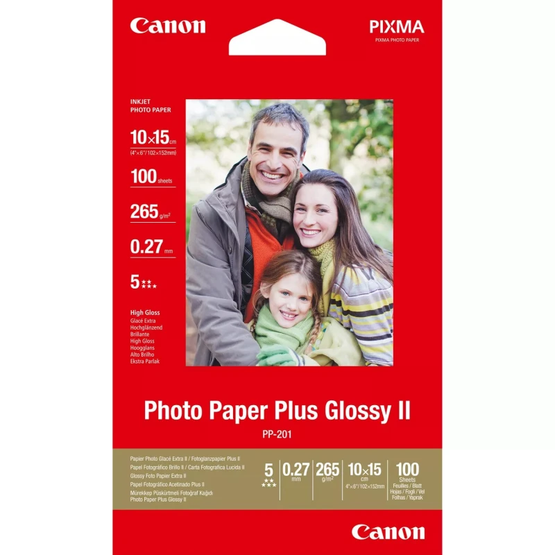 Image of Canon Photo Gloss Plus Paper 1x100