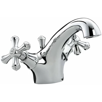 Image of Colonial Mono Basin Mixer Tap with Pop Up Waste - Chrome - Bristan
