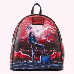Image of Stranger Things Eddie Munson Tribute Loungefly Mini Backpack