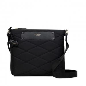 Image of Radley Black Polyester 'Charleston' Cross Body Bag - One Size