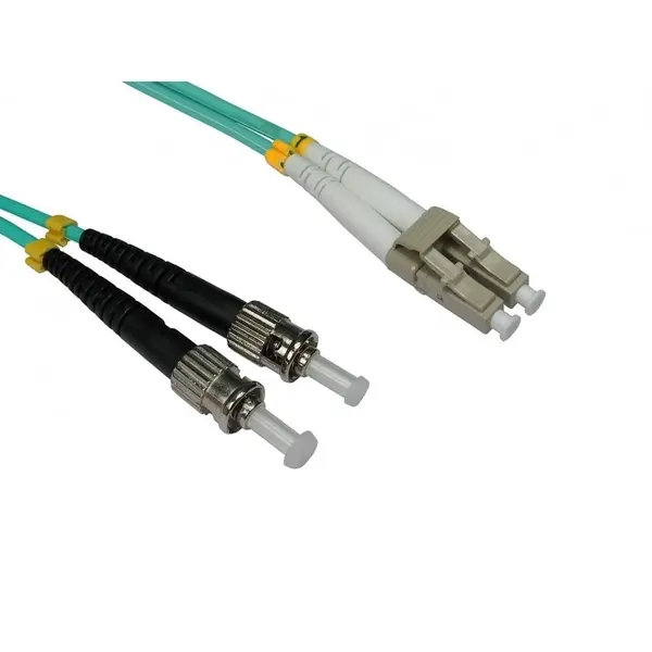 Image of Cables Direct 2m OM3 Fibre Optic Cable, LC-ST (Multi-Mode)