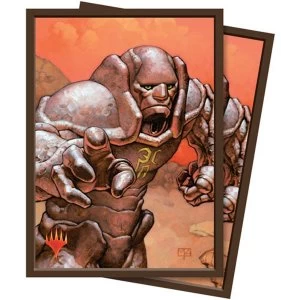 Image of Ultra Pro Magic The Gathering Karn Silver Golem Deck Protectors 100 Sleeves