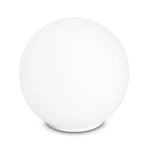 Image of LAMPD Globe Table Lamp White 20x21cm