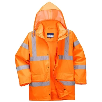 Image of Portwest - RT60ORRM - sz M Hi-Vis Breathable Jacket - Orange