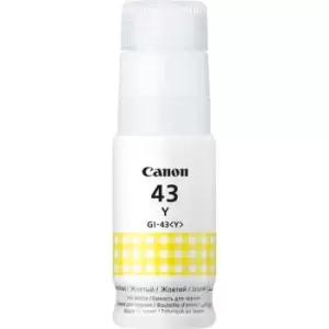 Image of Canon 4689C001/GI-43Y Ink bottle yellow 3800 Photos 60ml for Canon...