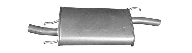 Image of IZAWIT 17.196 Rear silencer Rear End Silencer (3437)