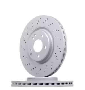 Image of ATE Brake disc MERCEDES-BENZ 24.0128-0177.1 2034211312,A2034211312 Brake rotor,Brake discs,Brake rotors