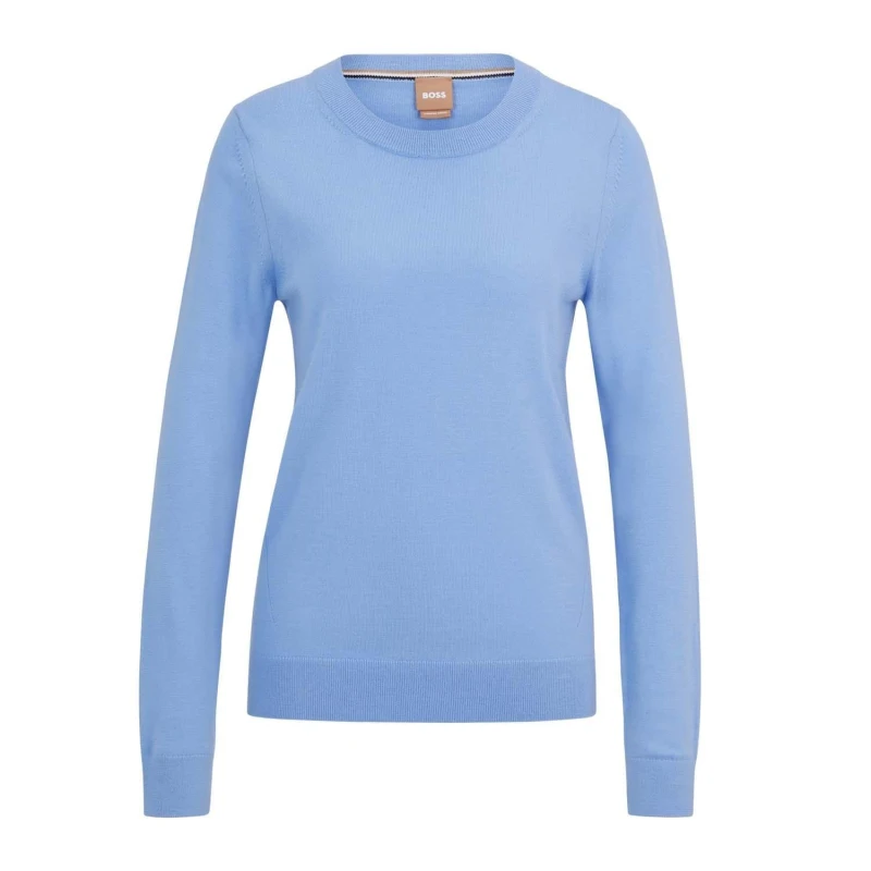 Image of Boss Feganasi Sweater Blue female 8
