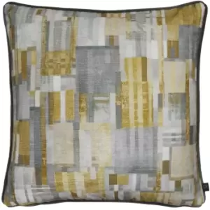 Image of Prestigious Textiles Gisele Geometric Cushion Cover (50cm x 50cm) (Amber)
