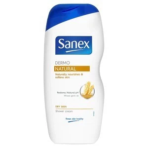 Image of Sanex Dermo Natural Shower Gel 250ml