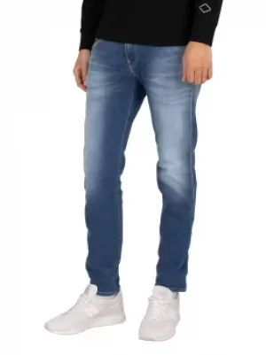 Image of Anbass Hyperflex Re-Used Jeans