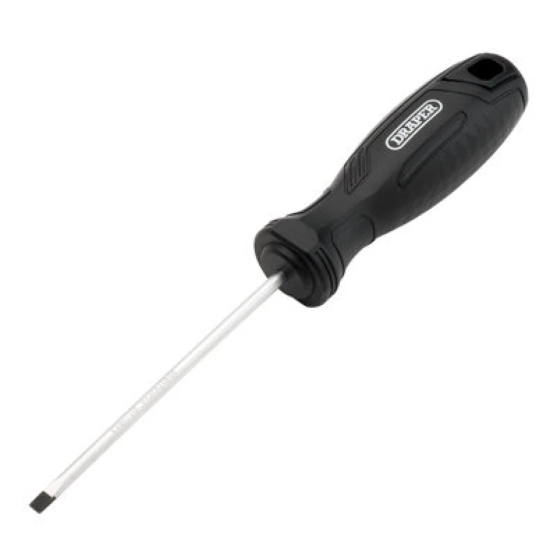 Image of Draper 13535 Slotted Parallel Hard Grip Screwdriver, 4.0 x 100mm 13535