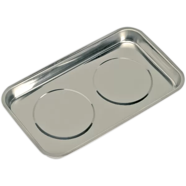 Image of Genuine SEALEY S0490 Magnetic Collector 240 x 140mm with 2 Magnets