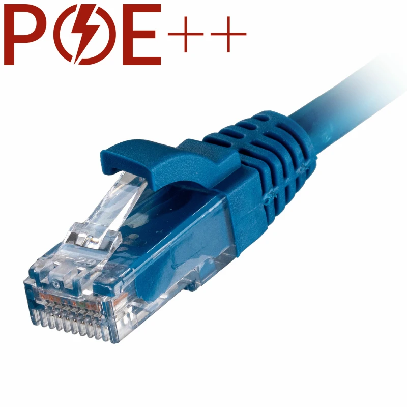 Image of Cablenet 2.5m Cat6 RJ45 Blue U/UTP LSOH 24AWG Snagless Booted Patch Le