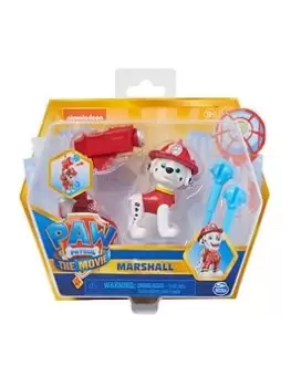 Image of Paw Patrol Movie Collectible Action Figure - Marshall, One Colour