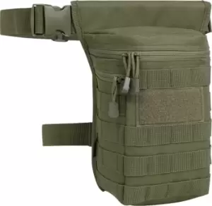 Image of Brandit Side Kick Leg Bag, green, green, Size One Size