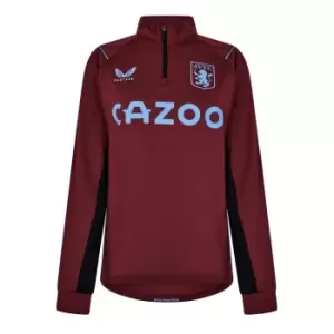 Image of Castore Villa FC Staff quarter Zip Mid-layer Ladies - Multi