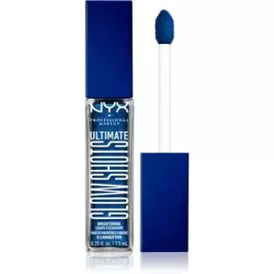 Image of NYX Professional Makeup Ultimate Glow Shots liquid glitter eyeshadow shade 21 Blueberry Bank 7,5 ml