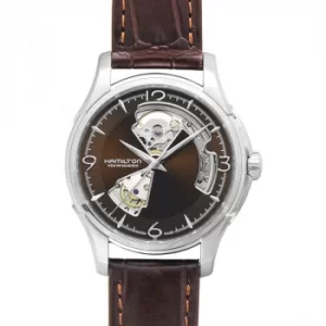 Image of Jazzmaster Automatic Brown Dial Stainless Steel Mens Watch