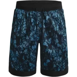 Image of Under Armour Curry Versa Mesh Shorts Mens - Blue