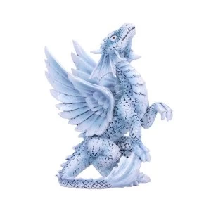 Image of Small Silver Dragon (Anne Stokes) Figurine