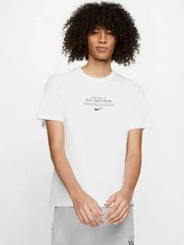 Image of Nike Sportswear Dna Short Sleeve T-Shirt - White