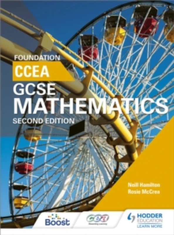 Image of Rosie McCrea CCEA GCSE Mathematics Foundation for 2nd Edition Book Multi unisex