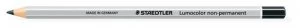 Image of Staedtler Lumocolor Permanent Omnichrom Pencil Black (Pack 12) 108-9