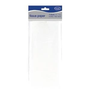 Image of Tissue White Paper 5 Sheets 500x750mm Pack of 36 CTY08050