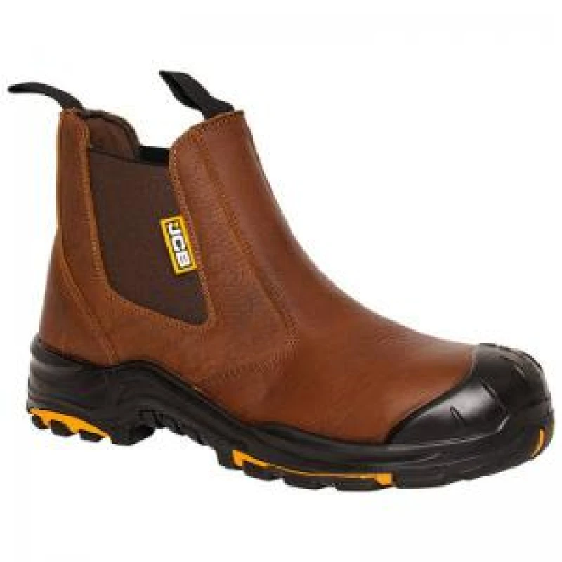 Image of JCB Dealer Brown Boot S3 Hro Src Size 14