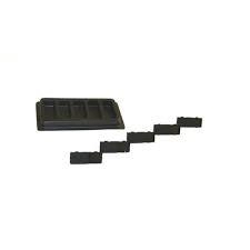 Image of Pre-inked Pad Unit 6 Wheel Black - Outer Carton of 5