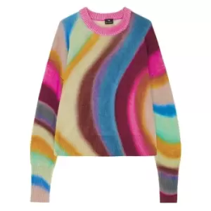 Image of PS PAUL SMITH Swirl Print Jumper - Multi