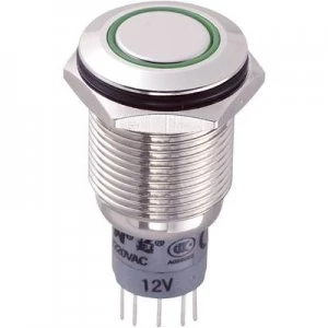Image of TRU COMPONENTS LAS2GQF 22EG12VNP Tamper proof pushbutton 250 V AC 3 A 2 x OnOn momentary
