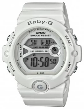 Image of Casio Baby-G Ladies White Shock Resistant Watch