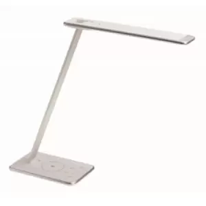 Image of Brackenheath Ispot Energize 10W Wireless Charging LED Desk Lamp - White - I7030W