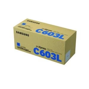Image of Samsung CLT C603L Cyan Laser Toner Ink Cartridge