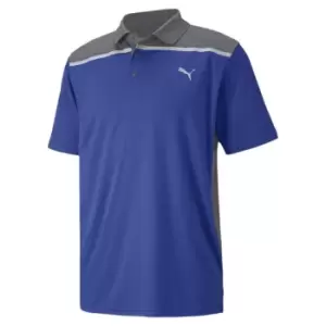 Image of Puma Rotation Polo Shirt Mens - Blue