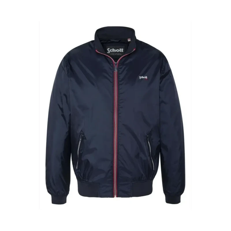 Image of Schott Jacket Schott Bl Casual Bleu Male S