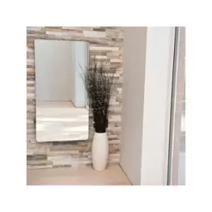 Image of Heating Style Vetro Frame 1000X500mm Glass Towel Warmer 1621B Mirror