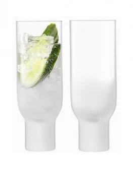 Image of Lsa International Mist Highball Glasses Set Of 2