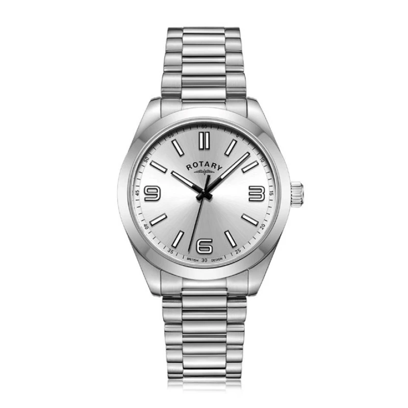 Image of Rotary Rotary Men Sport Silver Watch Silver One Size Male 5037678063780